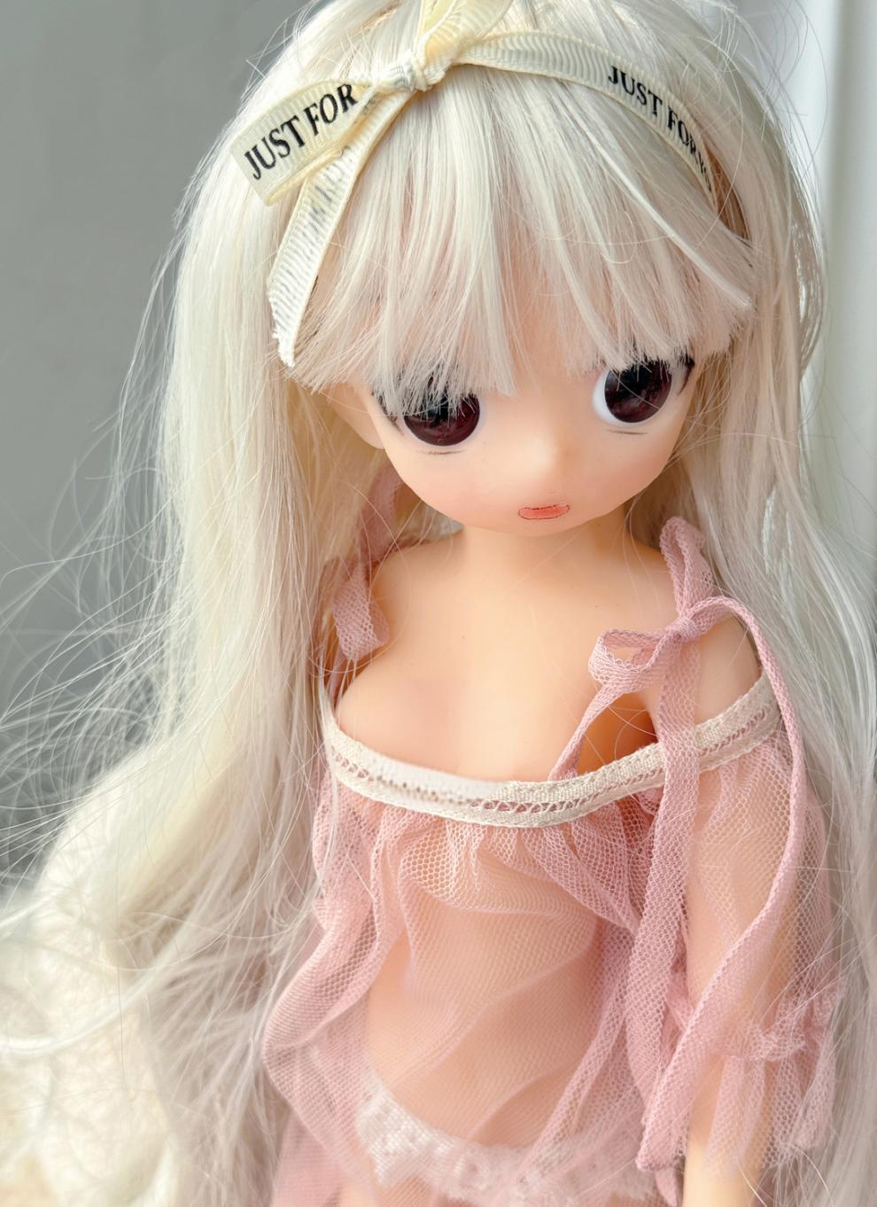 Image of Erotic Physical Doll Silicone Live Version Non-Inflatable Male Robot Girl Wife Adult Play - 45cm / flesh / TPE - toys
